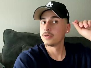 Str8 but Curious Big Dick Latino Baseball Player (2nd Vid)